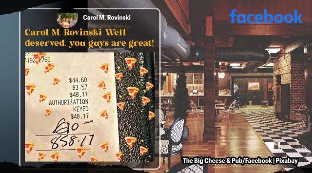 Waitress tipped over 800 dollars, Anonymous couple tipped the waitress 810 dollars, waitress in America tipped over 800 dollars, Good news, Indian Express