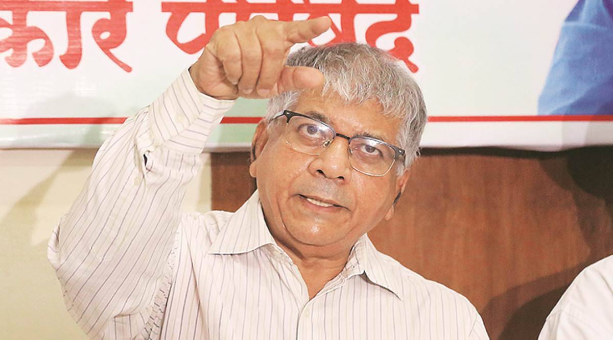 Prakash Ambedkar: We're open to alliance with Congress, but not AIMIM, in local polls