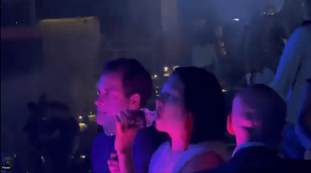 BJP spokesman Amit Malviya tweeted a video purportedly of Congress leader Rahul Gandhi at a night club. (Screenshot/Twitter)