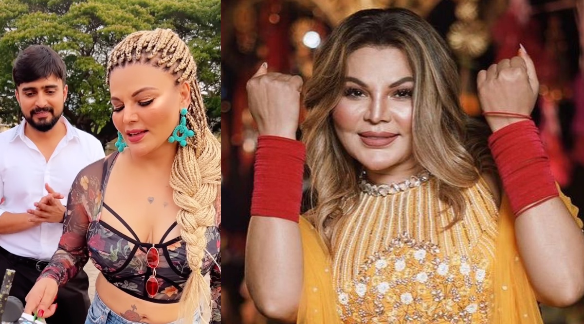 Rakhi Sawant reveals her new boyfriend Adil is 6 years younger to her:  'Bawaal ho gaya hai uske ghar mein' | Entertainment News,The Indian Express