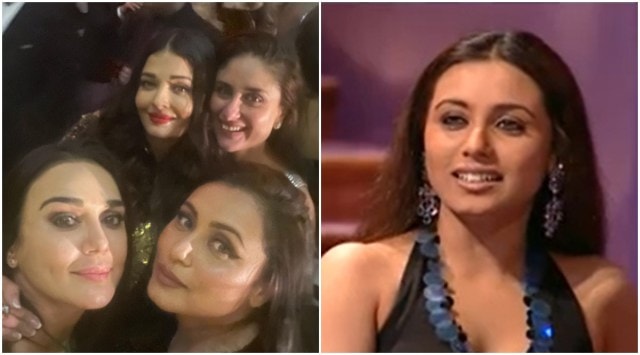 Rani Mukerji and Preity Zinta crossed paths at Karan Johar's birthday party. 