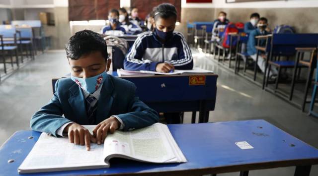  In Class 3, students from Rajasthan scored 69, 65 and 65 in Language, Mathematics, and EVS respectively, with all the scores being higher than the national average. File. 