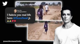 sonu sood, sonu sood help disabled bihar student, sonu sood offers help one legged student, bihar amputee sonu sood help, good news, indian express