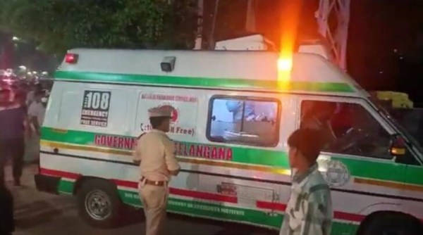 Dinlerarası Telangana çifti bir adama saldırıp öldürdü ve bir kadın erkek kardeş kaçtı