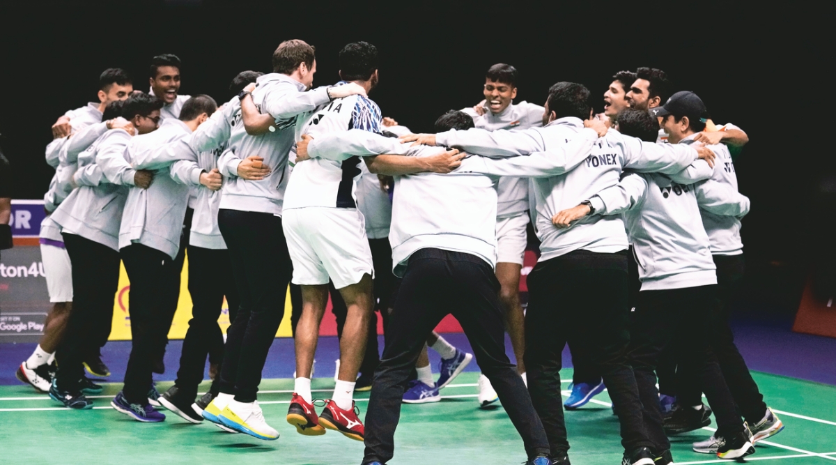 Historic win propels India into first Thomas Cup final