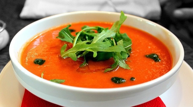 Nutritionist Nidhi Gupta took to Instagram to share a recipe of Tomato Veggie Soup. (representative) (Source : pixabay)