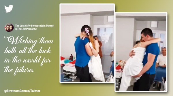 Ukraine nurse gets married after losing her legs, Ukraine couple gets married in hospital, Russia-Ukraine war, Ukraine war, Indian Express