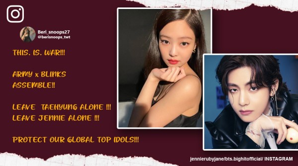 bts, blackpink, v jennie dating rumours, v jennie dating photos, kim taehyung, jennie, indian express