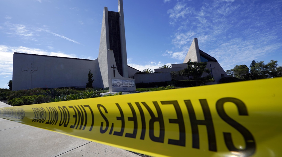 California churchgoers detained gunman in lethal attack