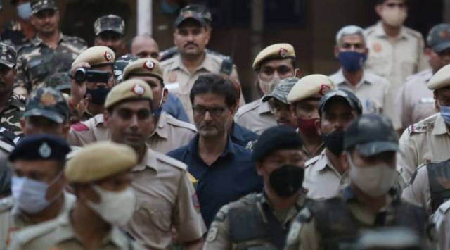 The Hurriyat Conference said Malik is being “punished for his political beliefs”. (Express Photo)