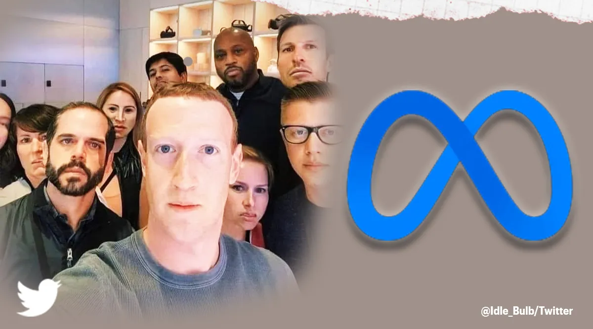 Salida Individualidad Ministerio Netizens think this Mark Zuckerberg group selfie is creepy | Trending  News,The Indian Express