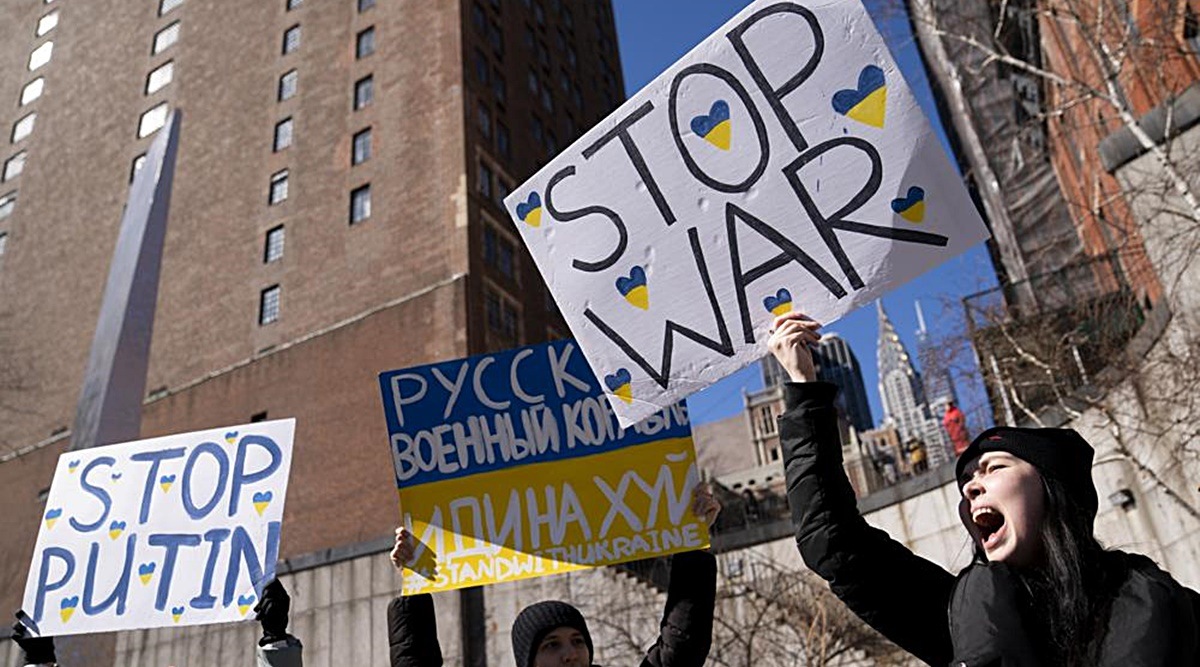 New brand of activist takes aim at Ukraine war and climate crisis, together