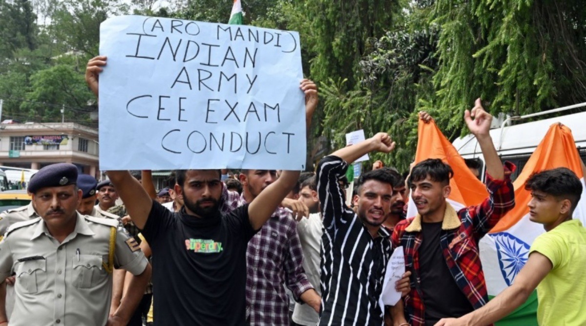 agnipath, agnipath scheme protests, armed forces, youth protest