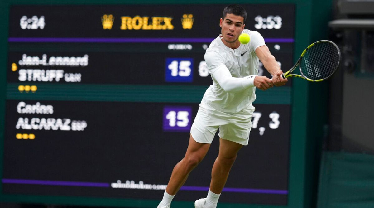 Alcaraz sobrevivió a un torbellino de cinco sets para llegar a la segunda ronda de Wimbledon