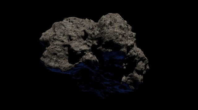 Representative image of a random asteroid to depict the asteroid Apophis.