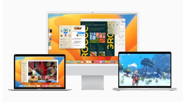 macOS Ventura comes with Stage Manager, a new tool that will help with multitasking. (Image credit: Apple) 