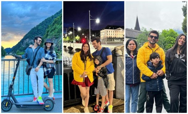 Arjun Bijlani's family time in Switzerland