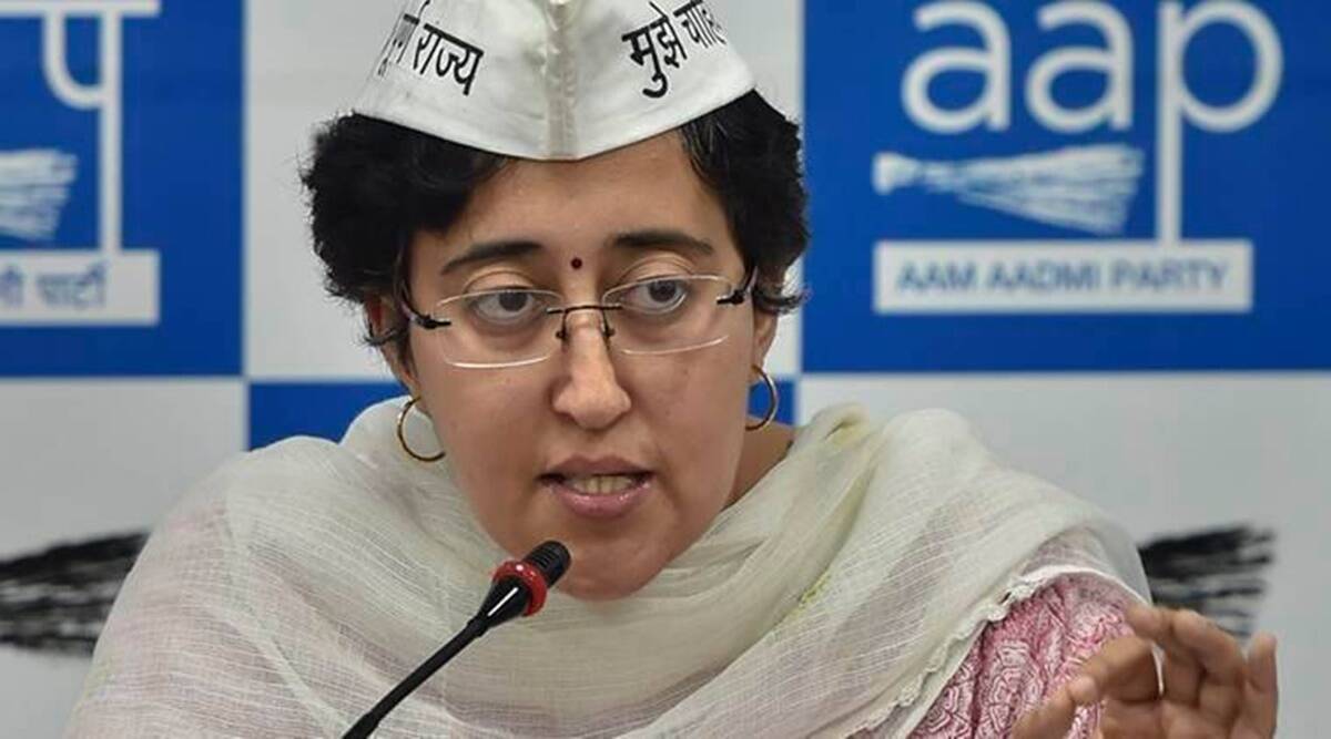 Vinai Kumar Saxena, Atishi, Aam Aadmi Party, Delhi news, Delhi city news, New Delhi, India news, Indian Express News Service, Express News Service, Express News, Indian Express India News