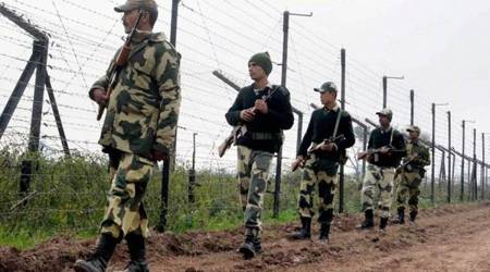 j&k infiltration attempt bsf, bsf foil infiltration attempt, bsf troops, jammu news, jammu updates, indian express