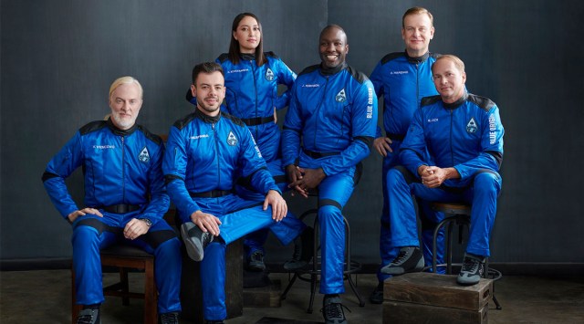 Blue origin NS21 crew
