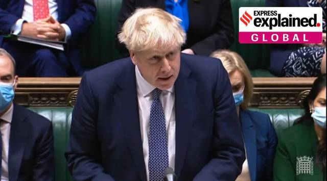 Britain's Prime Minister Boris Johnson makes a statement in the House of Commons, London. (AP/File)