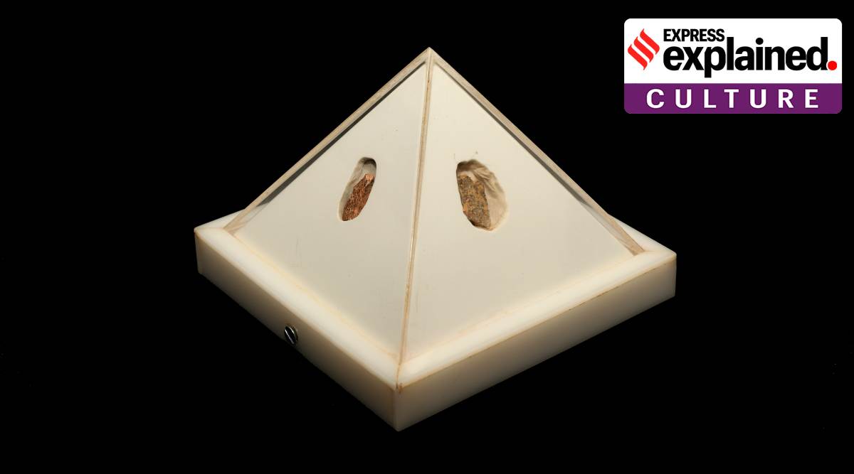 The Holy Buddha Relics of 4th – 5th century BC, Piprahwa (Ancient Kapilavastu) District, Siddharth Nagar, Uttar Pradesh. (Photo: National Museum, New Delhi)