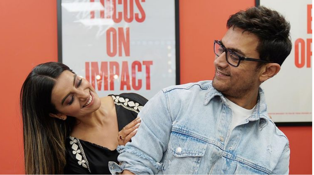 1200px x 668px - Aamir Khan makes Bhojpuri actor Akshara Singh's 'dream come true' as he  dances with her on Laal Singh Chaddha song. Watch video | Bollywood News -  The Indian Express