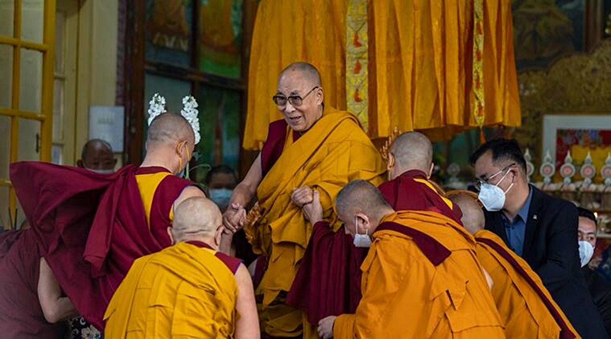 dalai lama, narendra modi, indian express