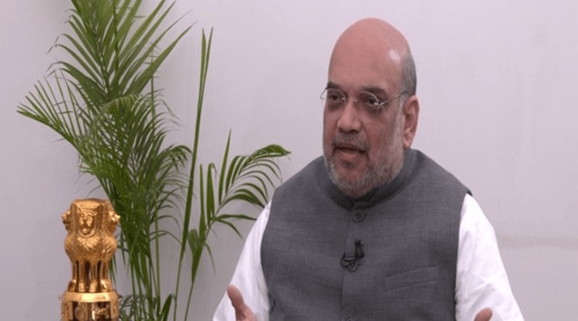 Union Home Minister Amit Shah speaks to news agency ANI in an interview. (ANI Photo)