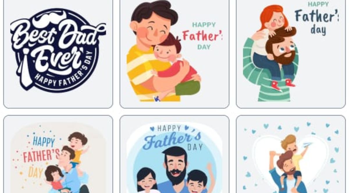 Father's Day 2022: How to send Happy Father's Day stickers on WhatsApp