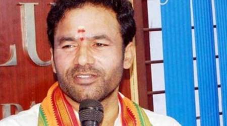 Union minister G Kishan Reddy