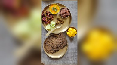 healthy eating, healthy recipes, healthy dishes, simple thaalis to make at home, homemade thaali, gluten-free thaali, indian express news