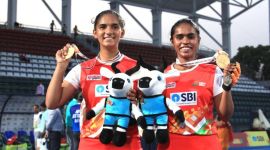 Gurmail Kaur and Haryana skipper Sonam