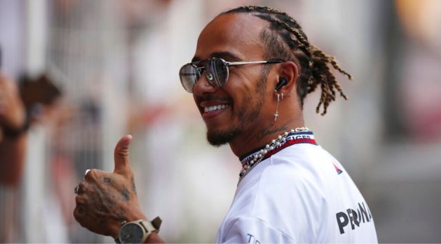 Lewis Hamilton says he considered quitting sport. (AP)