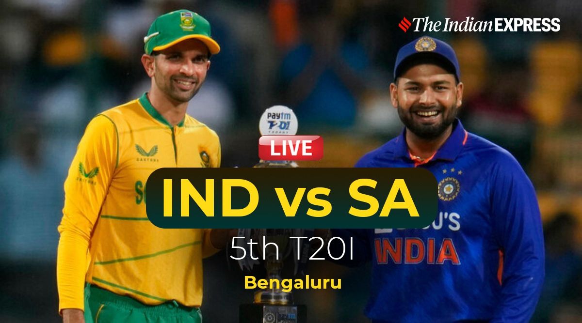 IND vs SA 5th T20 Live Score Updates South Africa opt to bowl first