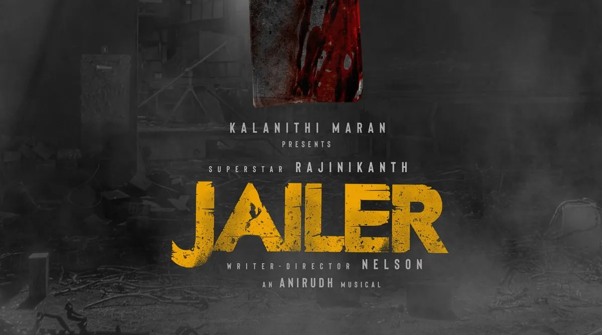Rajinikanth's next titled Jailer: See the first poster of Nelson  Dilipkumar's directorial | Entertainment News,The Indian Express