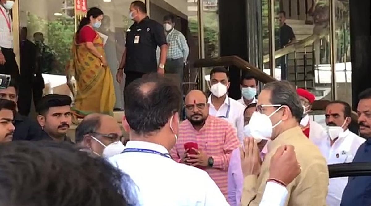 Rajya Sabha Election, MVA, Maha Vikas Aghadi, BJP, Jitendra Awadh, Yashomati Thakur, Suhas Kande, NCP, Congress, Shiv Sena, Election Commission, Mumbai, Mumbai news, Indian express, Indian express news, Mumbai latest news