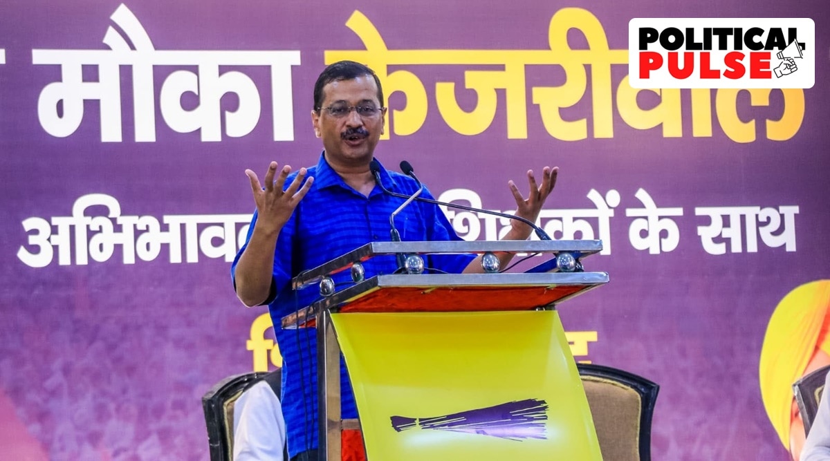 AAP convenor and Delhi CM Arvind Kejriwal. (Express Photo by Pradeep Kumar/File)