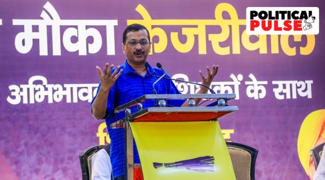 AAP convenor and Delhi CM Arvind Kejriwal. (Express Photo by Pradeep Kumar/File)