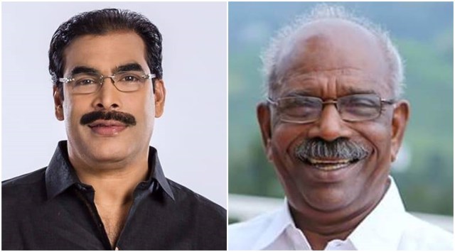 IUML MLA P K Basheer and CPI(M) leader and former minister M M Mani. (Facebook/File)