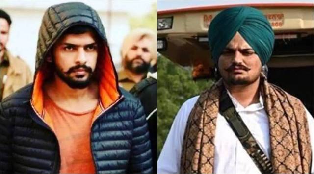 Gangster Lawrence Bishnoi and Punjabi singer-politician Sidhu Moosewala. (File)