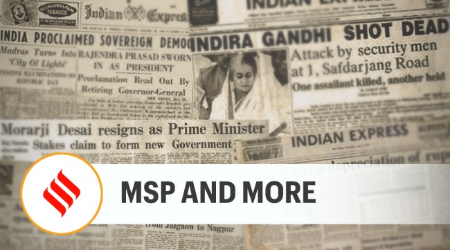 The current system of assured MSP and open-ended procurement for only paddy, wheat and sugarcane cultivated in a handful of states is simply unsustainable, both fiscally and environmentally. 