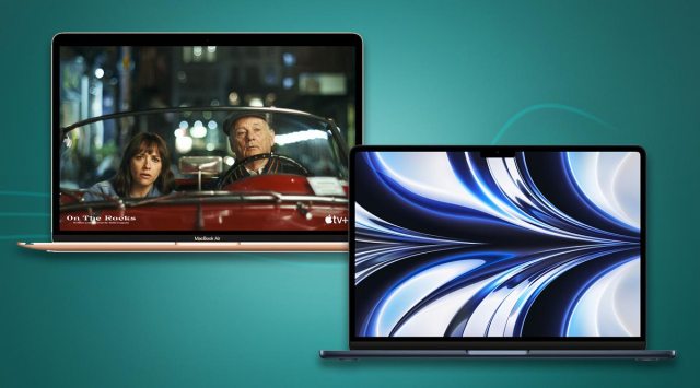 Apple MacBook Air M1 vs M2 comparison