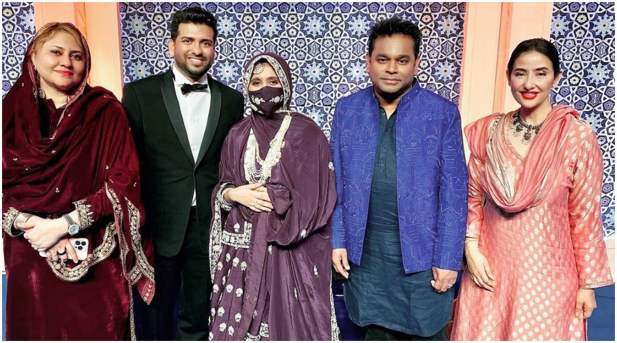 AR Rahman hosts musical wedding reception for daughter Khatija in Chennai;  Manisha Koirala, Yo Yo Honey Singh share pics and videos | Entertainment  News,The Indian Express