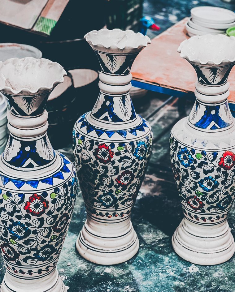 Hues of Khurja Heritage, process and changing trends of pottery in the