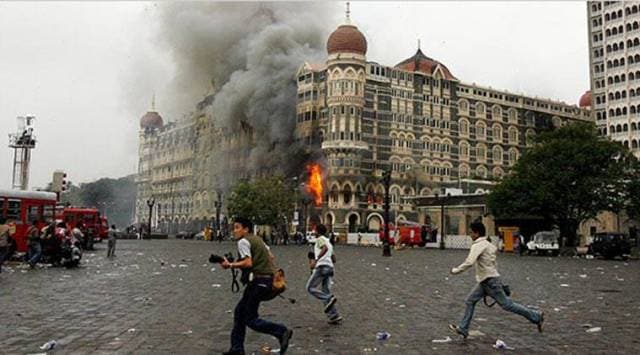 Taj Hotel during the 2008 Mumbai terror attacks. (Reuters/File)