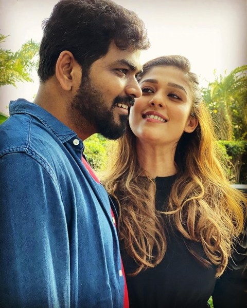 nayanthara with vignesh