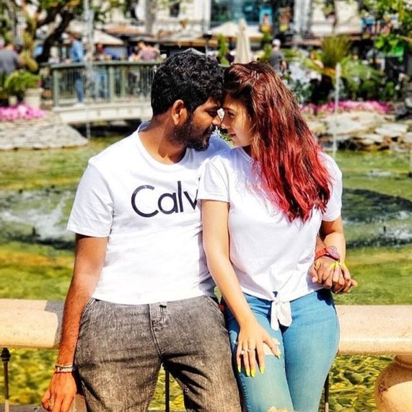 vignesh on nayanthara