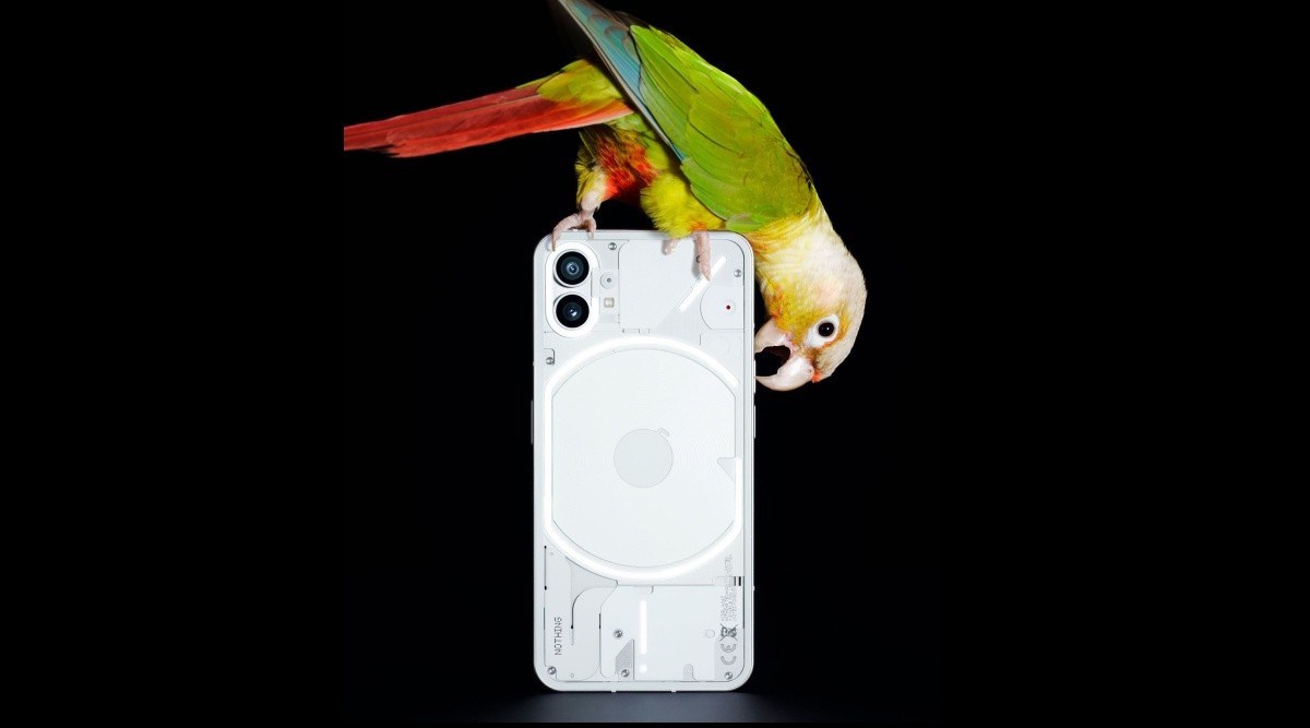 Nothing phone (1) design reveals white 