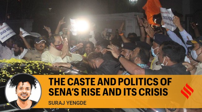 While caste-less politics helped the Sena, it has also been pushed into a corner on the matter. One of its most powerful OBC leaders, Chhagan Bhujbal, left the party over its stand on the Mandal agitation for OBC quota. (PTI)